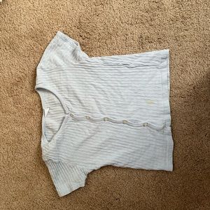 Blue Zara girls tshirt